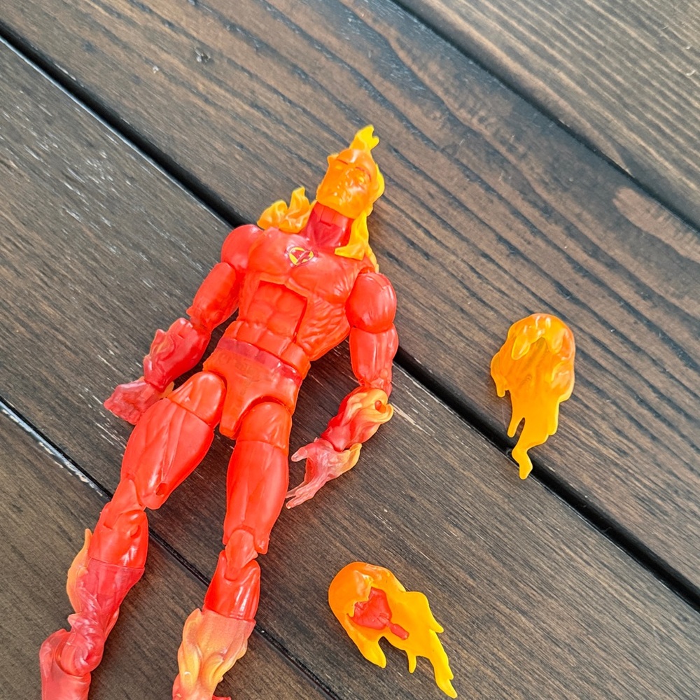 Marvel Legends Human Torch Fantastic Four First Steps 6” Action Figure